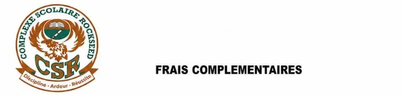 FRAIS COMPLEMENTAIRES